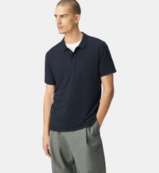 Polo en coton modal Ikks