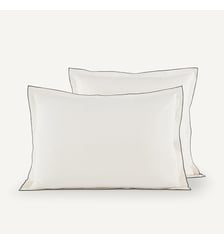 Taie d'oreiller enfant voile coton bio lavé AM.PM