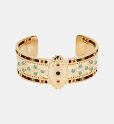 Bracelet jonc martelé avec perles PARADOR Hipanema