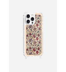 Coque de téléphone glossy foulard rouge avec anneaux pour iPhone 16 Pro Max La Coque Française