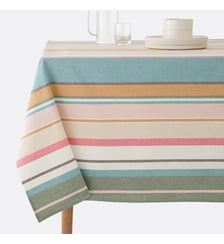 Nappe rayures coton lavé tissé-teint La Redoute Interieurs