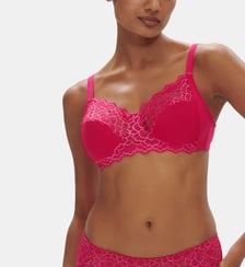 Soutien-gorge sans-armatures structuré - Rose Teaberry Simone Pérèle