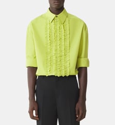 Chemise À Plastron En Popeline De Coton Lanvin