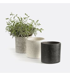 Lot 3 cache-pots en terrazzo Ø12 cm BOHAM La Redoute Interieurs