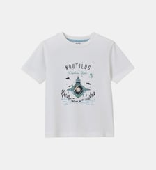 T-shirt Enfant Collection Jules Verne - Coton biologique Cyrillus