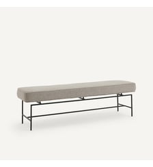 Banc/bout de lit revêtement texturé AM.PM