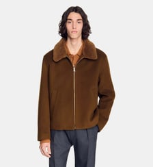 Blouson laine cachemire Sandro