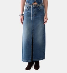 Jupe longue en denim Liu Jo