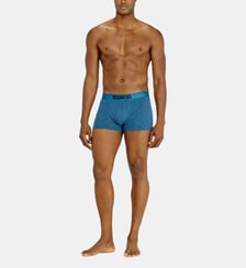 Lot de trois trunks en coton stretch avec monogram Diesel