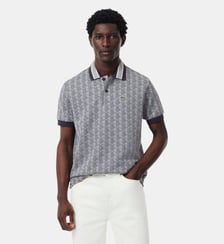 Polo classic fit jacquard monogramme Lacoste