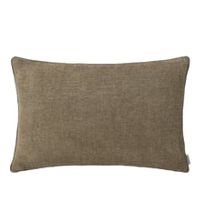 Housse de coussin unie en lin et velour, VOLTAIRE Alexandre Turpault