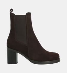 Boots chelsea faustine - cuir velours Colisée Paris