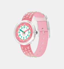 Montre Pattern paradise Rose, Blanc FPNP179 Flik Flak