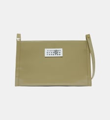 Sac bandoulière brillante avec logo MM6 Maison Margiela