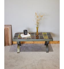 Table basse en céramique Léonie N°832- Produit chiné Debongout