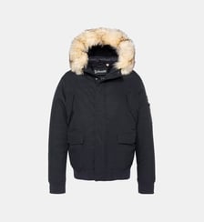 Blouson à capuche avec fausse fourrure amovible Schott
