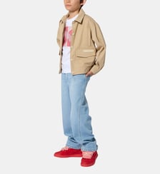 Pantalon en denim Lanvin Kids