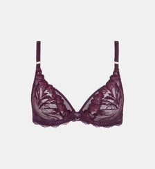 Soutien-gorge emboîtant avec dentelle de Leavers Chantelle