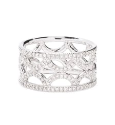 Bague bandeau Perpétuel.le pavée Loyal.e Paris