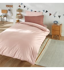 Housse couette enfant percale coton bio Scenario La Redoute Interieurs