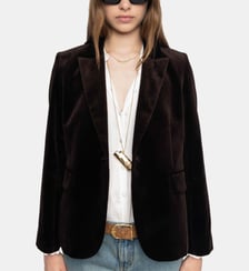 Blazer Vavy Velours Zadig&Voltaire
