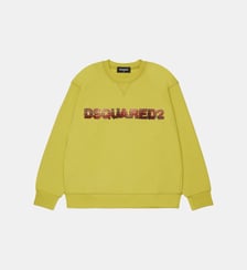 Sweat-shirt col rond avec logo Dsquared2