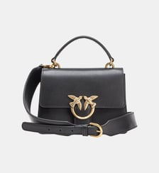 Petit sac à main love bag top handle en cuir Pinko