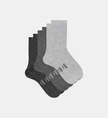 Lot de 3 paires de chaussettes Coton Dim