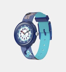 Montre Friends fur-ever Blanc, Bleu FBNP237 Flik Flak