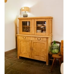 Vaisselier restauré en bois massif Maximilien N°408- Produit chiné Debongout