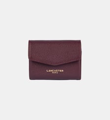 Porte-monnaie Dune cuir grainé Lancaster