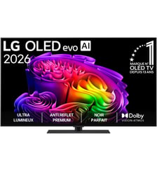 TV OLED 55G6 (2026) 55" (139 cm) 4K Ultra HD - Expérience Cinéma & Gaming, 120Hz, Smart TV, anti-reflet Lg