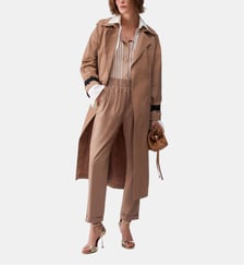 Trench long avec ceinture Liu Jo