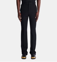 Pantalon à pinces en laine Balmain