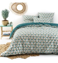 Housse de couette percale de coton La Redoute Interieurs