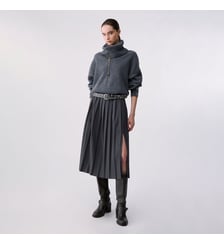 Jupe plissée en flanelle Liu Jo