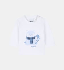 Tee-shirt manches longues BOSS Kidswear