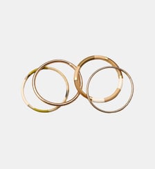Set de 4 joncs Érable Vert Olive Les Cléias