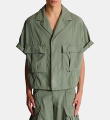 Chemise Utility en coton Balmain