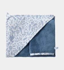 Cape de bain + gant BB & Co