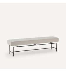 Banc/bout de lit revêtement texturé AM.PM