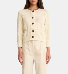 Gilet en crochet à lacet - LILIANE Pablo