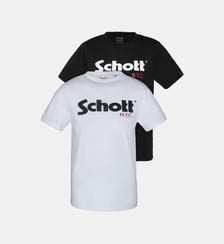 Pack de 2 t-shirts ras du cou Schott