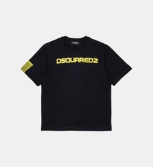 T-shirt avec logo sur la poitrine Dsquared2