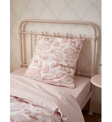Taie d'oreiller coton "Esprit petit Jouy" Cyrillus