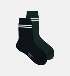 Lot 2 paires de chaussettes Cyrillus