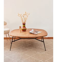 Table basse modulable en bois Donna N°928- Produit chiné Debongout