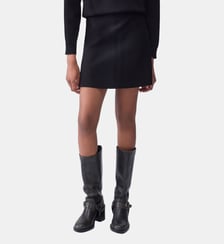Minijupe en maille avec détails tressés Liu Jo