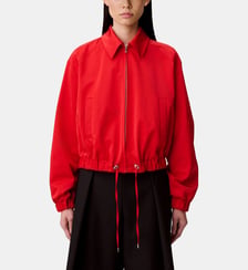 Blouson satiné court et large Claudie Pierlot