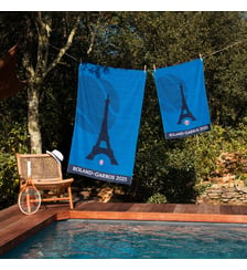 Drap de plage officiel joueur•se  2025 Roland-Garros